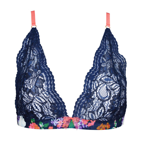 Willow Lace Triangle Bra – Janay Delicately British
